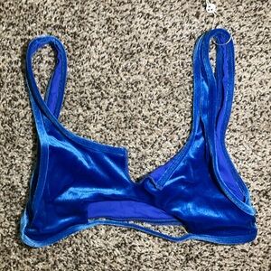 Frankies Bikinis Velvet Top